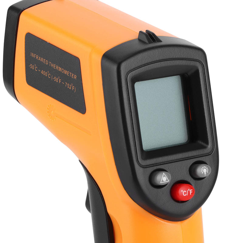 [Australia - AusPower] - Lafey GM320-50-400 deg Industrial Infrared Thermometer Handheld Non-Contact Temperature with LCD Display 