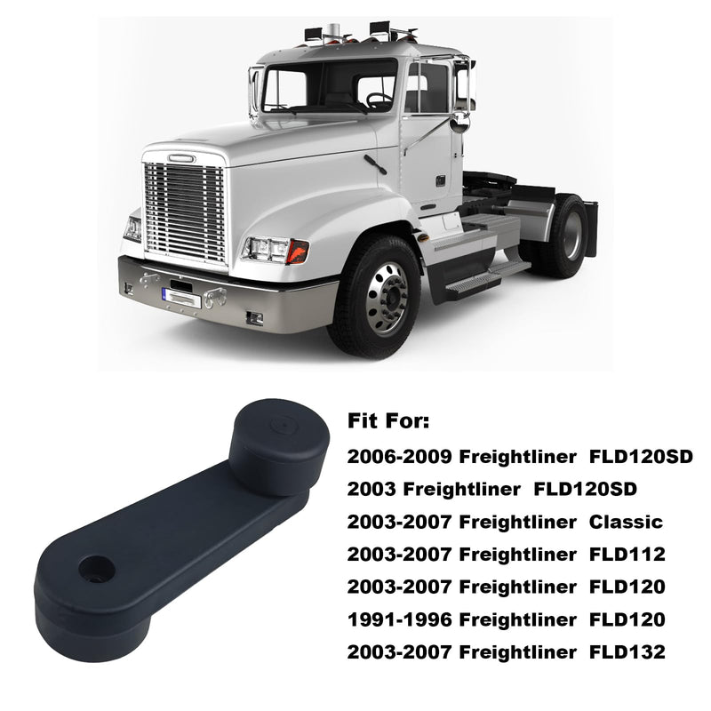[Australia - AusPower] - 775-5201 Window Crank Handle Fit For Select Freightliner Models, Black, 1 Pack 