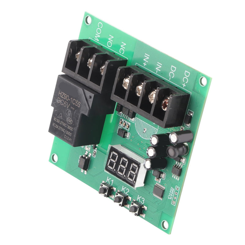 [Australia - AusPower] - Current Detection Module 4-Channel Overcurrent Relay Module 7-30V 0-30A Current Sensing Electrical Timer for Circuit Protection 