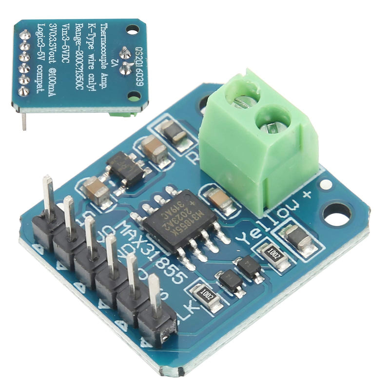 [Australia - AusPower] - K Type Thermocouple Module,Max31855 K Type Thermocouple Board 200? to +1350? SPI Port Digital Output for K Thermocouple Probes Data Collection Industry 