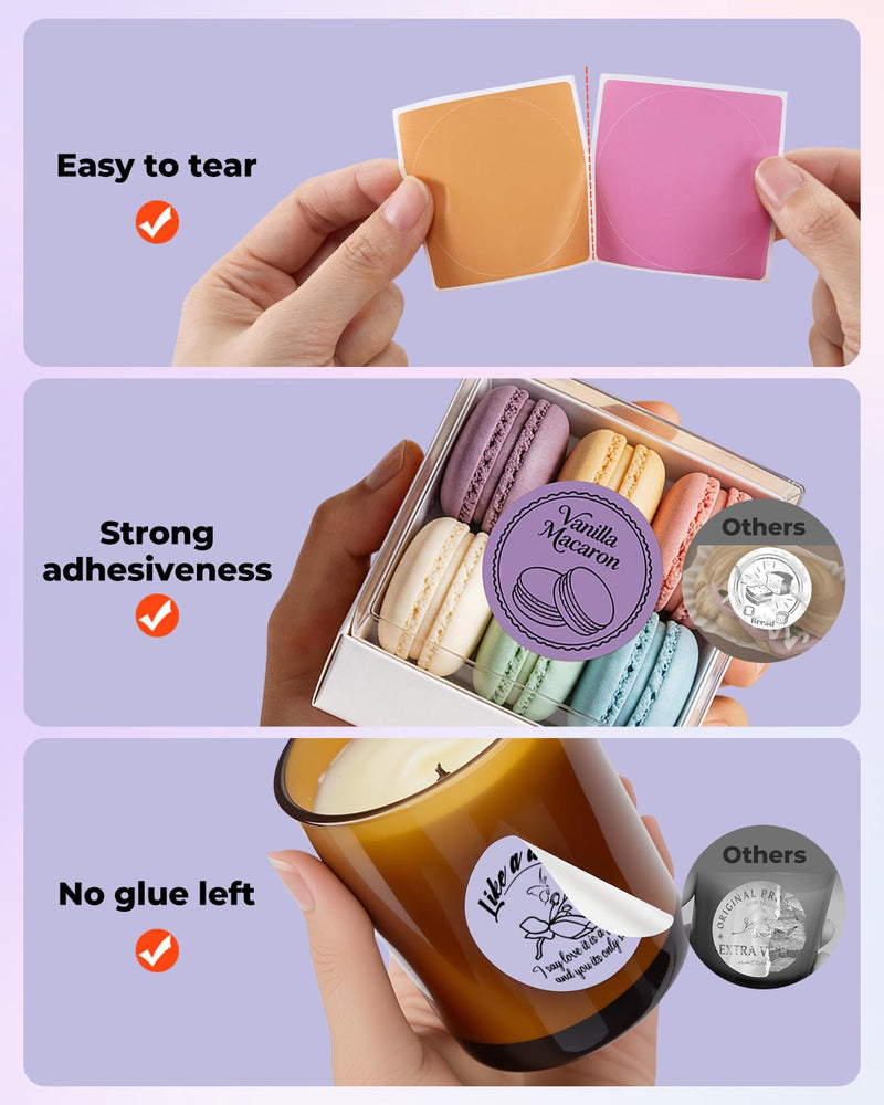 2 Inch Round Thermal Labels+2 Inch Round Thermal Labels