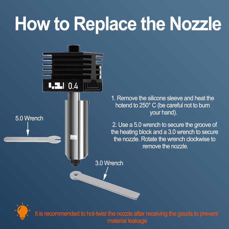 [Australia - AusPower] - 4PCS 0.2/0.4/0.6/0.8mm Hotend Compatible with Bambu Lab P2S/H2S/H2D/A1/A1 Mini – Quick Swap Extruder Print Head with 4 Silicone Cover Socks 
