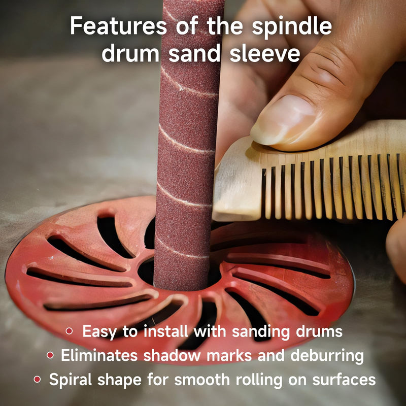 [Australia - AusPower] - Shineboc Sanding Sleeves for Random Orbital Sanding, Grit 80, 2 x Diameter 13-19-25-38-51-76 mm Pack of 12 Körnung 80 