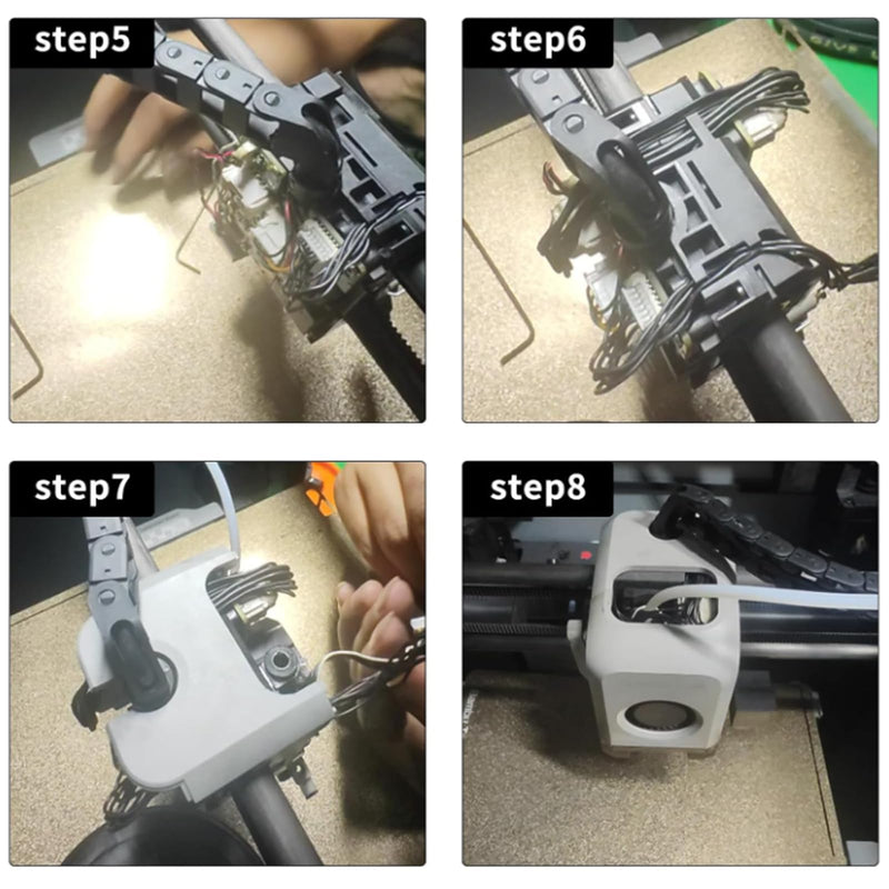 3D Printer Accessories Extruder Motor for BambuLab X1 X1C P1S P1P: 36 Stepper Motor 2 Phase 1.8 Step Angle DC 2.4V 1A F Class 0.1KG Weight