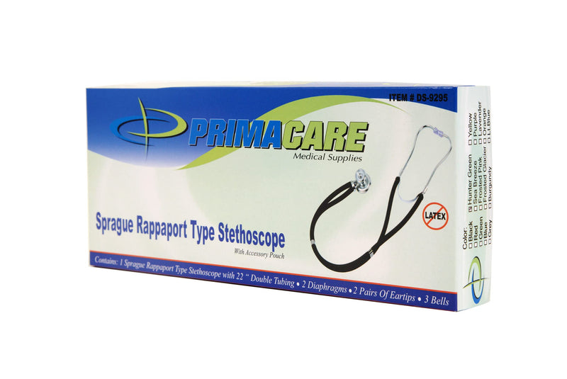 [Australia - AusPower] - PrimaCare DS-9295-HG 30" Sprague Rappaport Style Stethoscope for Doctor, Nurse and Medical Student, Hunter Green 
