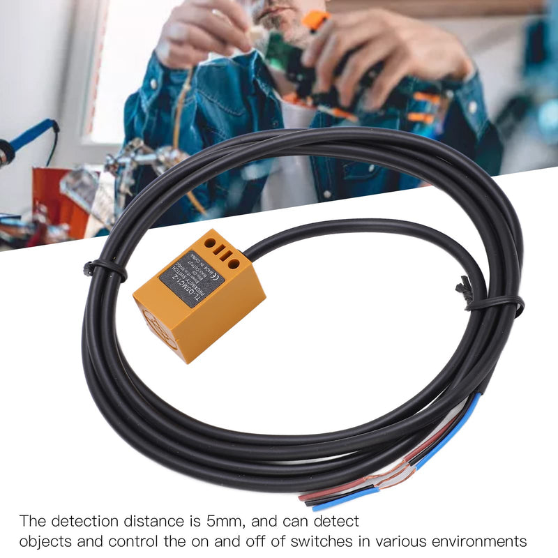 TL-Q5MC1-Z Proximity Switch, 5 mm Detection Distance, NPN Induction Sensor, Easy to Install, ABS Material, for Metal Detection in Various Environments