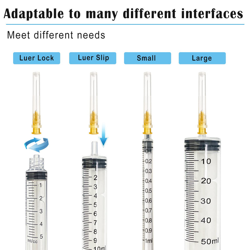 [Australia - AusPower] - 100pcs 25 Gauge Needles 1inch for Industrial Lab Accessories, Measuring and Refilling Inks 25Ga 1 inch 