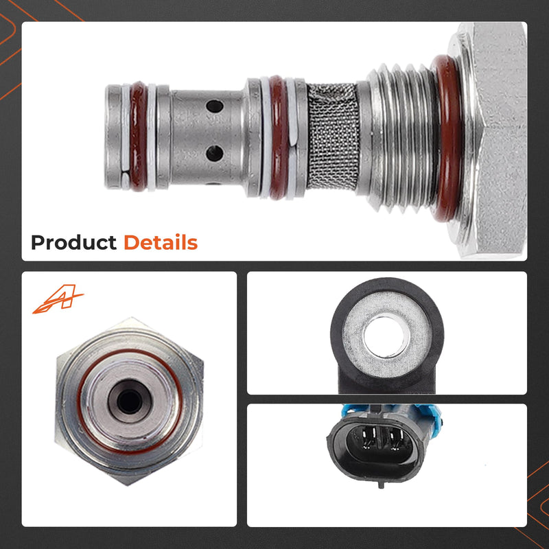 [Australia - AusPower] - Hydraulic Solenoid Valve Element Compatible With Bobcat Skid Steer Loader 863 864 873 883 963 751 753 763 773 T200 T250 T300 T320, Replace# 6667687 6675559 6665004 