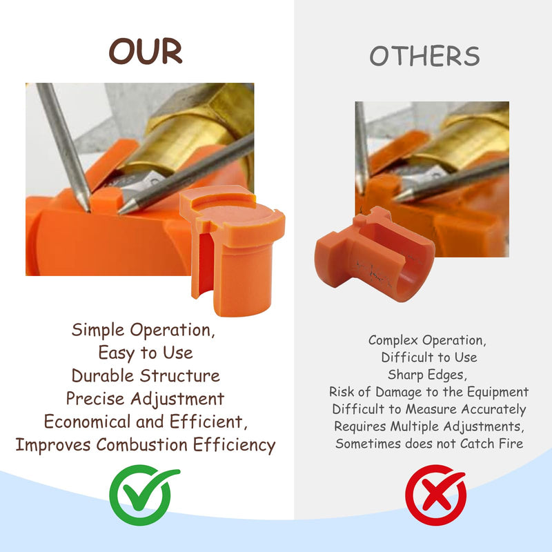 [Australia - AusPower] - Z2000 Setting Gauge Nozzle & Electrode Tool Fit for Beckett Burner AF AFG SF SR AFII，Reduce Fuel Consumption,Accurately Adjust The Electrodes & Nozzle of Oil Burners 