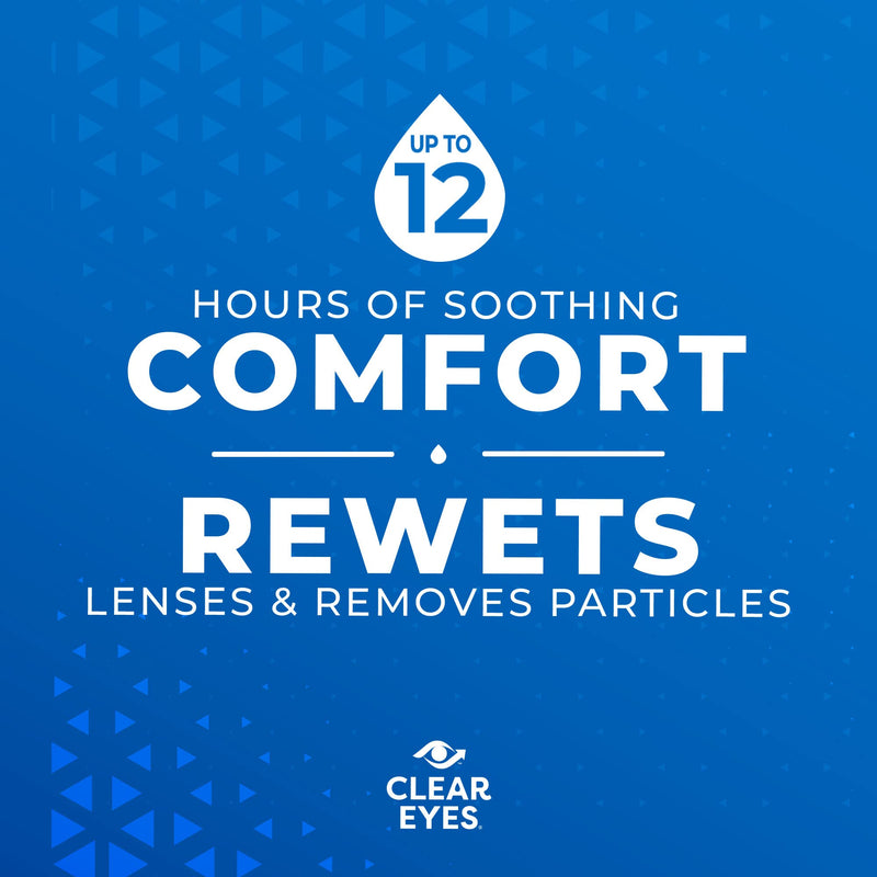 [Australia - AusPower] - Clear Eyes Contact Lens Relief Eye Drops, 0.5 Fl Oz 