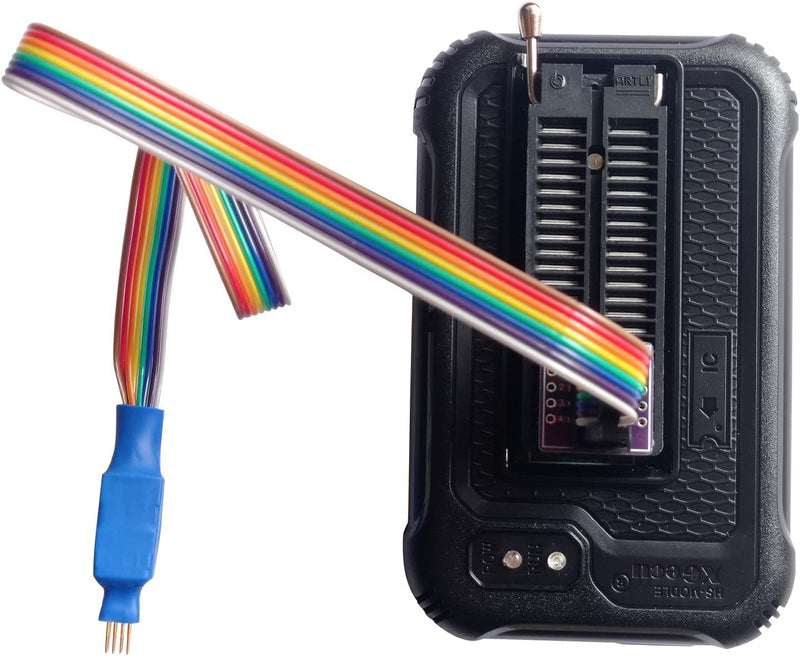 SOIC8 SOP8 Test Clip Probe Line 150 mil for EEPROM 93CXX/25CXX/24CXX Circuit IC Chip Programming on USB Programmer TL866 T48 T76 RT809F RT809H