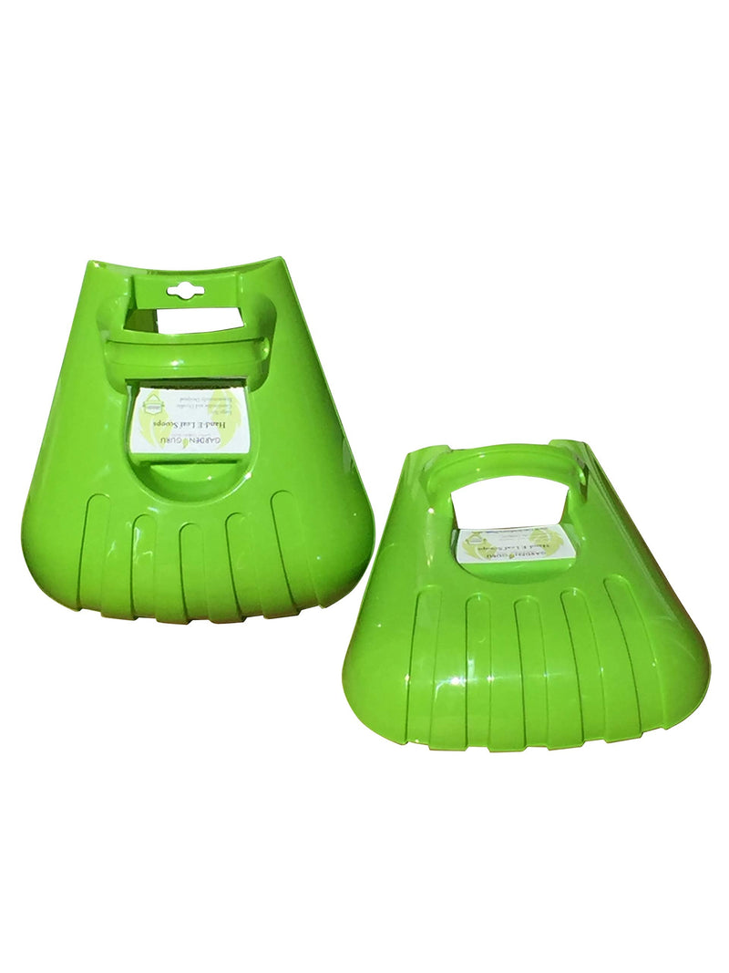 Garden Guru Leaf Scoops Rake Claws, Ergonomic, Large Hand Held Garden Rakes for Fast & Easy Leaf and Lawn Grass Snow Removal 1 Pack