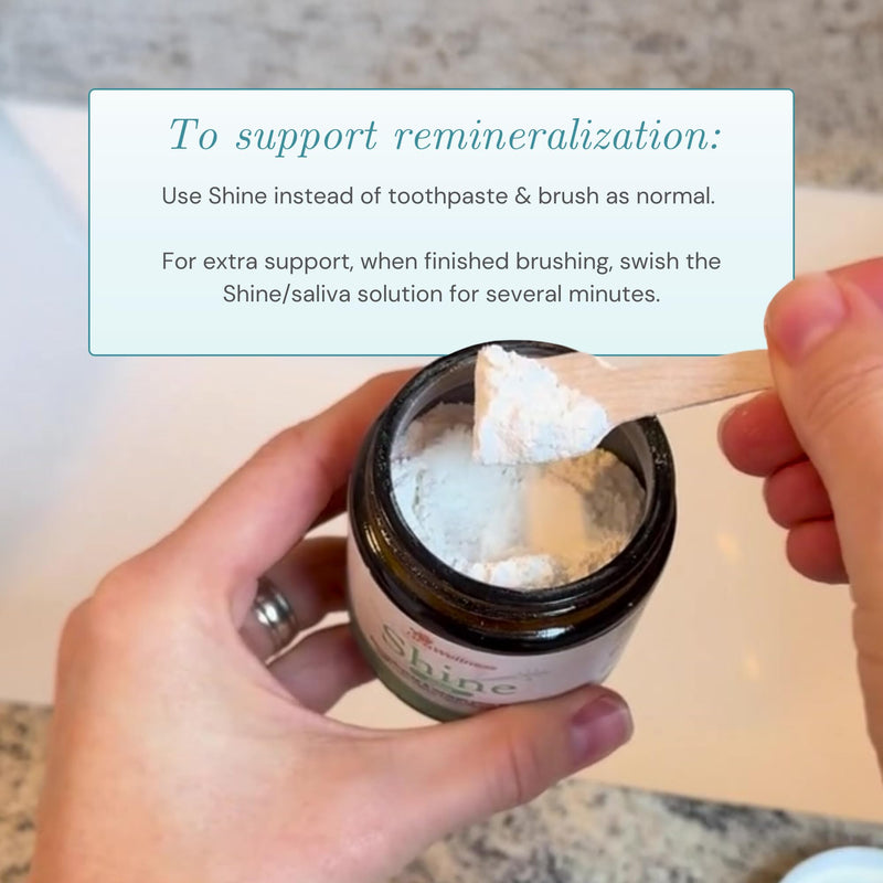 [Australia - AusPower] - Shine Remineralizing Tooth Powder with Hydroxyapatite, Made in The USA, Flouride Free Tooth Repair, Natural Teeth Whitening Powder, Teeth Polish & Stain Remover, Cinnamon 