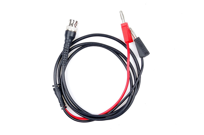 [Australia - AusPower] - BNC Q9 to Dual 4mm Stackable Banana Plug with Test Leads Probe Cable 47in 