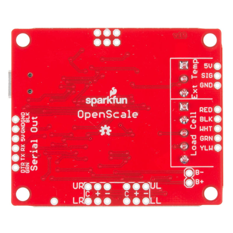 [Australia - AusPower] - SparkFun OpenScale Simple-to-use Open Source Solution for Measuring Weight and Temperature Includes HX711 24-bit ADC for weigh Scales TMP102 FT231 with mini USB, for USB to Serial Connection 