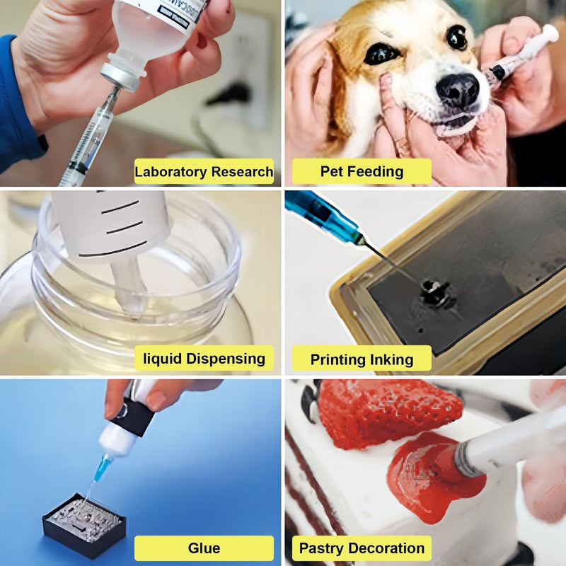 [Australia - AusPower] - 18 Gauge 1-Inch, with Individually Wrapped, 100 PCS Luer Lock Industrial Dispensing Accessories 18Ga 1in 