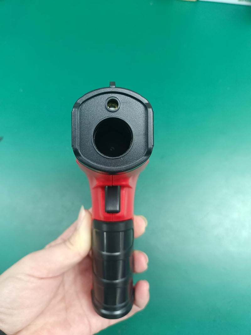 [Australia - AusPower] - Infrared Thermometer Gun,SQECH Laser Thermometer Gun -58℉～1112℉(-50℃～600℃),Non-Contact Temperature Gun with Adjustable Emissivity&Color Backlight for Cooking, Pizza Oven,BBQ,Fridge,Engine,HVAC(Red) Red(-58℉～1112℉) 