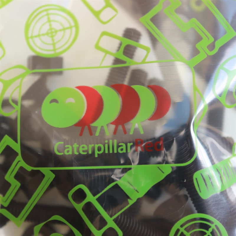 [Australia - AusPower] - 20 x Black Countersunk Screws Polypropylene (PP) Plastic Nuts and Bolts, Washers, M5 x 40mm, Anti-Corrosion, Chemical Resistant, (13/64 x 1 37/64 in) 
