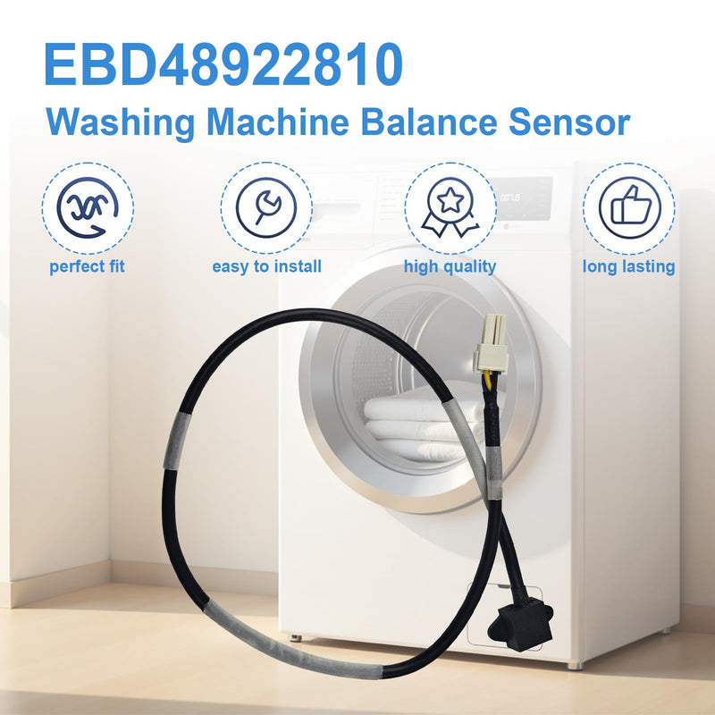 [Australia - AusPower] - EBD48922810 Washing Machine Balance Sensor Fits for LG Vibration Sensor WM3555HWA/00 WM1455HWA/00 WV10-1410B WV10-1410W WV10-1412B Washer Balance Sensor Switch 3D Sensor CY120 