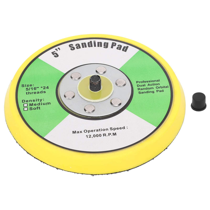 [Australia - AusPower] - 5 Inch Sander Sanding Pad Universal Sanding Disc for Polishing Sanding Discs for Polishing Pneumatic Sander Buffer Polishing Disc 125 mm 