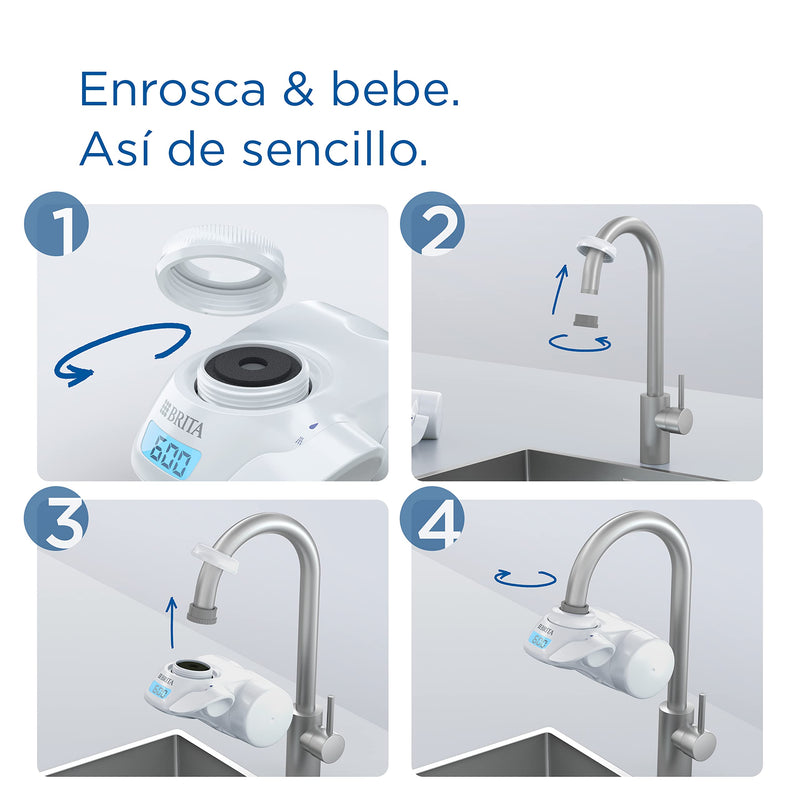 [Australia - AusPower] - BRITA On Tap 600 Litres Water Filter, White 