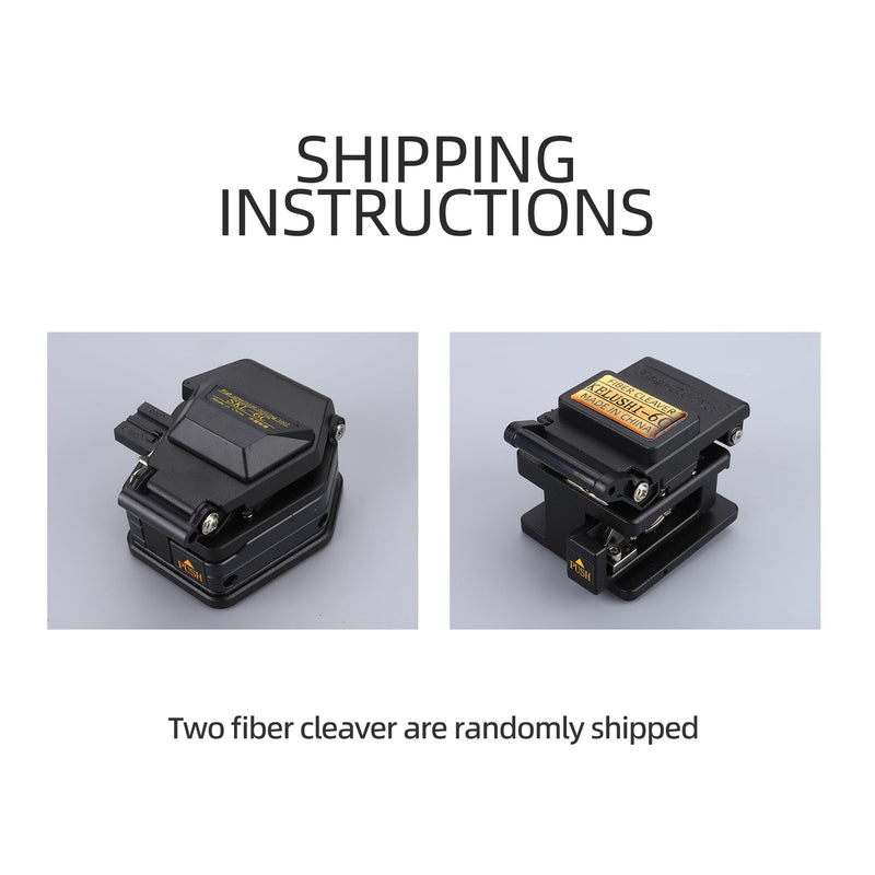 Fiber Cleaver FTTH Fiber Optic Tools High Precision SKL-6C Cable Cutting Fiber Optic Knife Tools Fiber Cleavers 16 Surface Blade