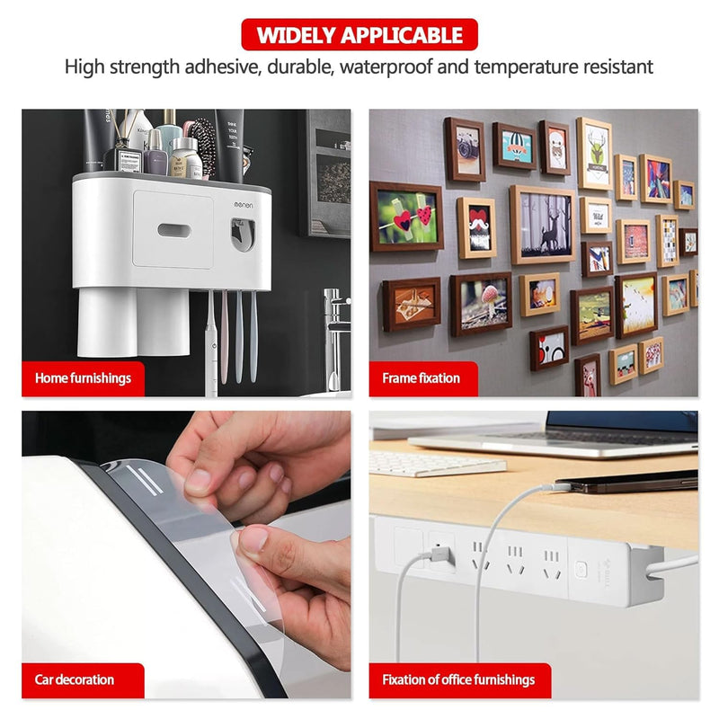 [Australia - AusPower] - 3M Double Sided Tape 0.5 in x 16.4ft Tape PE Foam Tape Strips for Crafts Picture Hanging Poster Alarm Sensor Arts DIY Home Deco 0.5"x16.4Ft 