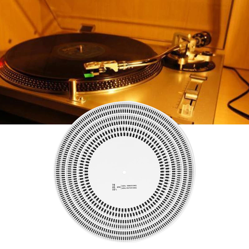 [Australia - AusPower] - Turntable Strobe Disc - Speed Calibration Tool for Record Players 