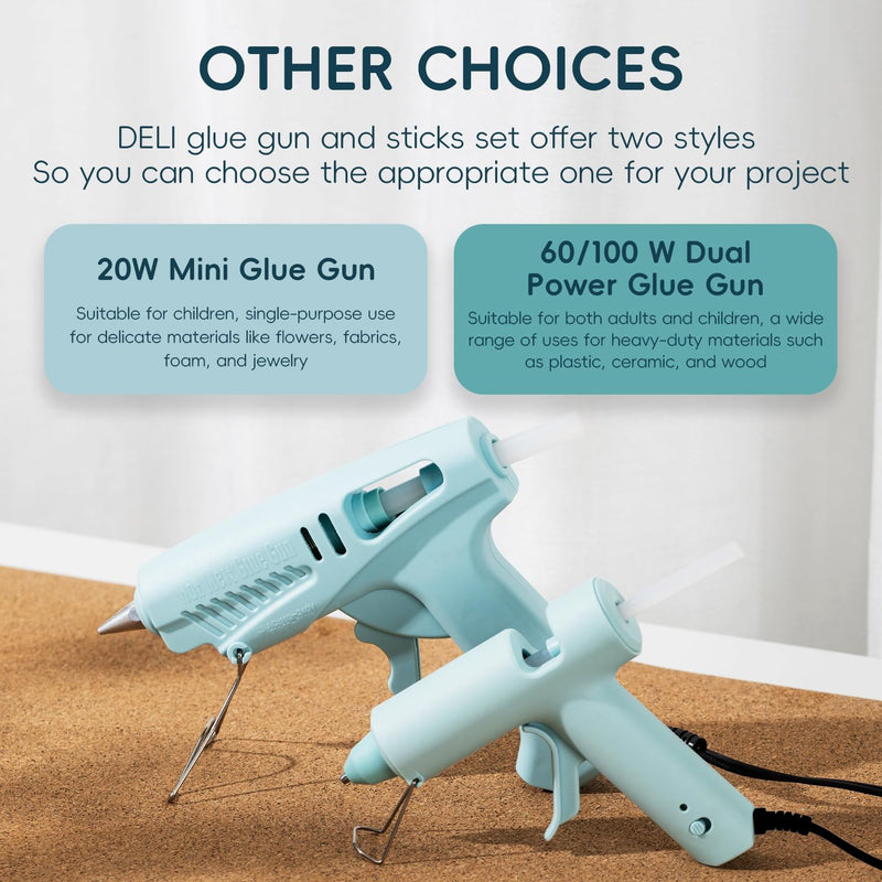 [Australia - AusPower] - Hot Glue Gun, Mini Hot Glue Gun Kit with 30 Glue Sticks, Consistent Flow, Fast Heating& Ergonomic Design for School Arts& Crafts, DIY Projects and Home Repairs& Decoration 20W Hot Glue Gun 