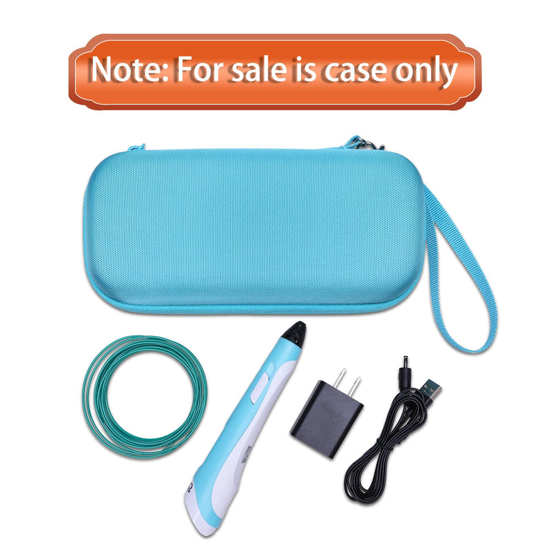[Australia - AusPower] - LTGEM Hard Travel Carrying Case for SCRIB3D P1 / Advanced 3D Printing Pen and Filament(Inside: 7.9" x 3.2" x 1"), Case Only 