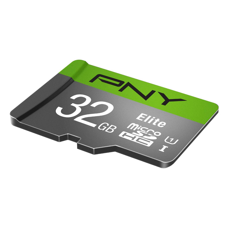 [Australia - AusPower] - PNY 32GB Elite Class 10 U1 microSDHC Flash Memory Card - 100MB/s read, Class 10, U1, Full HD, UHS-I, micro SD FLASH CARD 