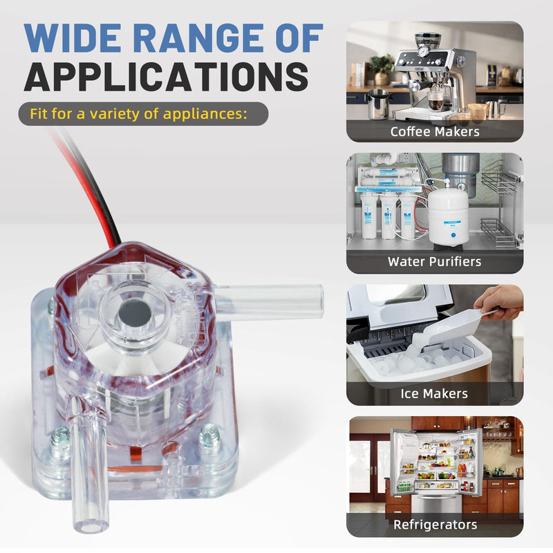 [Australia - AusPower] - SMWF-0420A Hall Flow Sensor, Miniature Flowmeter Compatible with Water Purifier Refrigerator Ice Maker Negative Ion and Coffee Machine Water dispensers#Replace SMWF0420A Micro Water Flow Sensor 