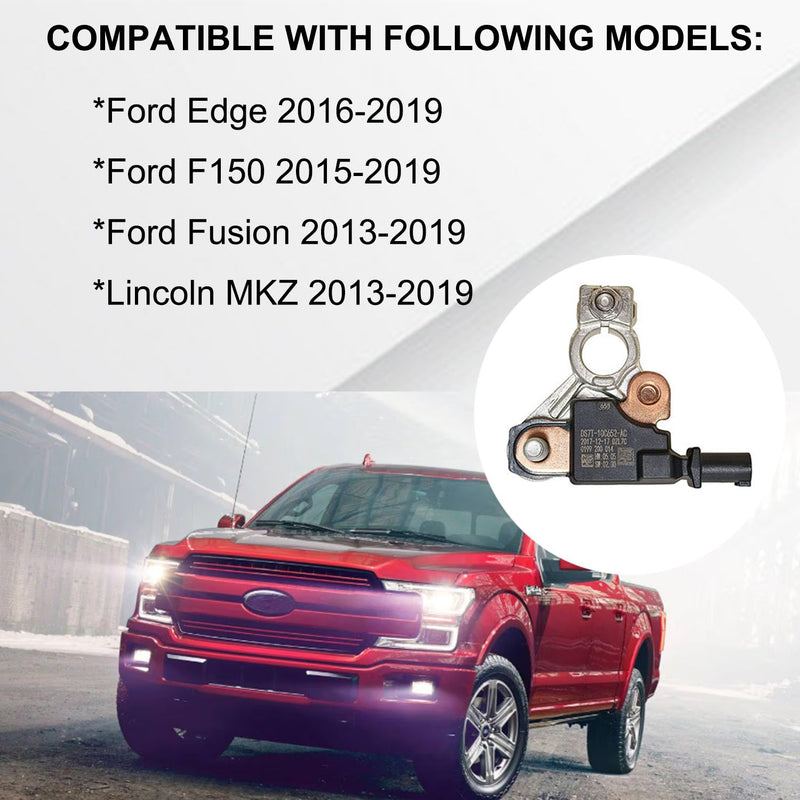 Battery Current Sensor Cable Terminal - Compatible with 2015-2019 Ford F150/Fusion/Edge & 2013-2019 Lincoln MKZ - Replaces OEM # DS7Z-10C679-A, DS7T-10C652-AC