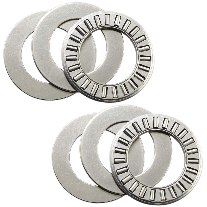 [Australia - AusPower] - 6 Sets Thrust Needle Roller Bearings NTA1220+2TRA Thrust Needle Roller Bearing with Two Washers 3/4 6 