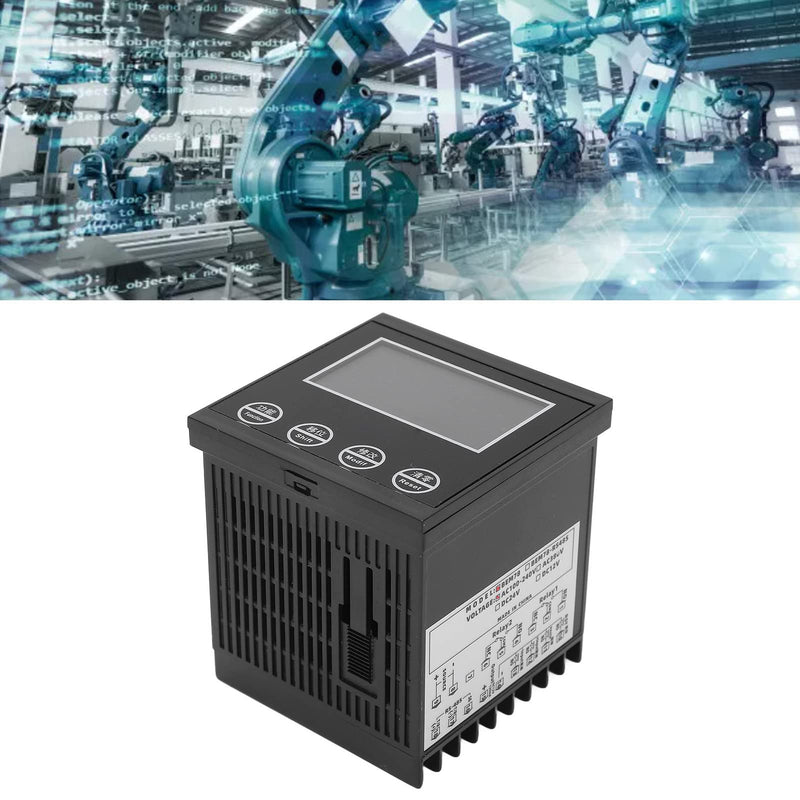 [Australia - AusPower] - Auto Digital Counter with 6 Digit LCD Display, Digital Electrical Counter Totalizer, Timer 0.00001‑999999 Meter 100‑240V AC for Industrial Use 