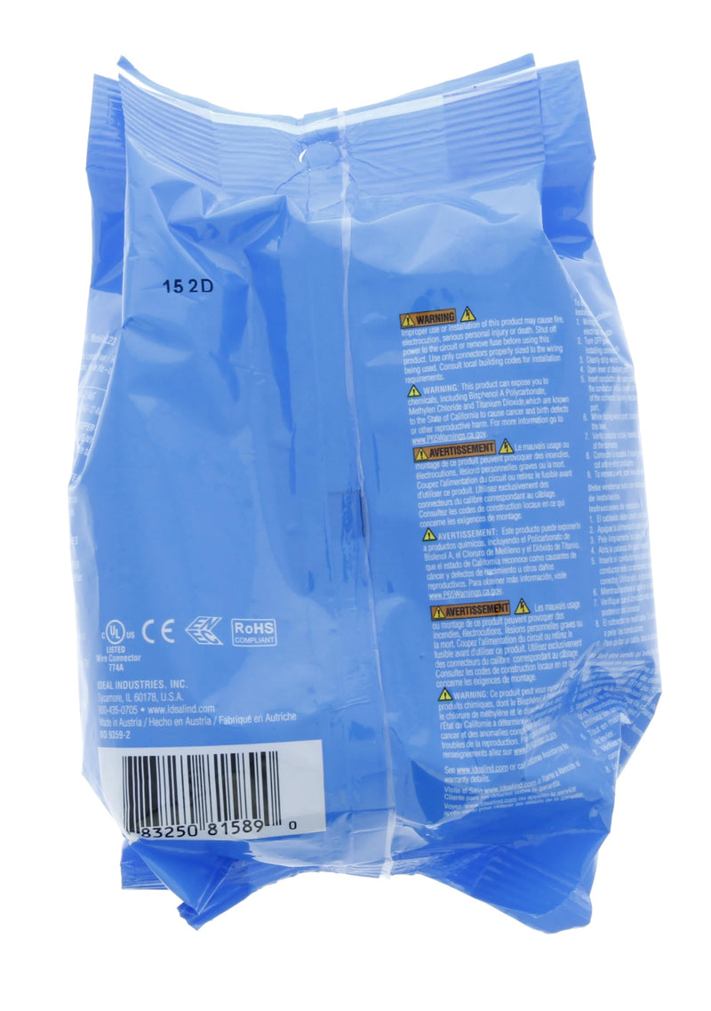 [Australia - AusPower] - IDEAL Electrical 30-05L23 In-Sure Lever Wire Connector 3-Port, 50/Bag 