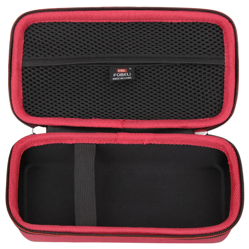 [Australia - AusPower] - FBLFOBELI Storage Carrying Case Compatible with AstroAI Digital Multimeter Analyzer TRMS 6000 Counts Volt Meter Ohmmeter Auto-Ranging Tester (Case Only) (Red) Red 