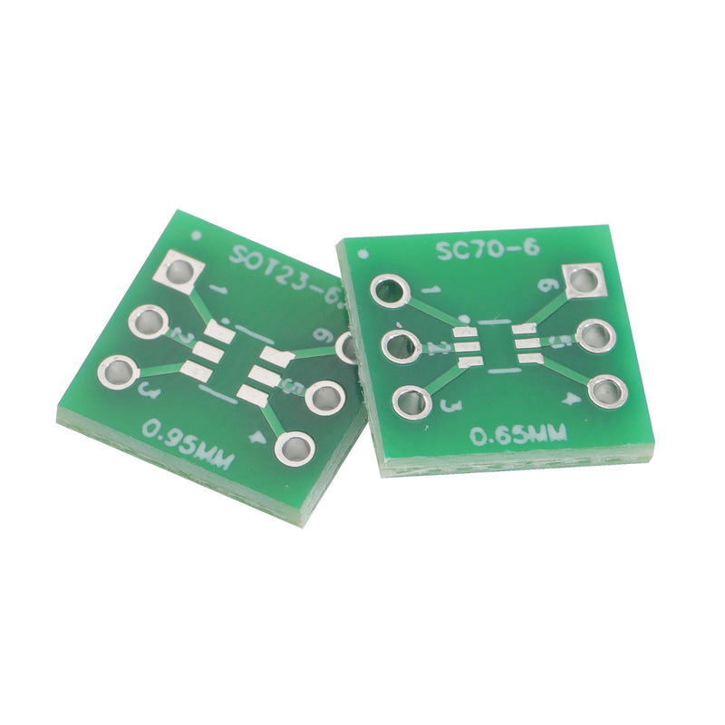 PENGLIN 20 pieces SMD PCB SOT23-6/SC70-6 to DIP adapter plate and breakout board | Adapterplatte 6 Pins