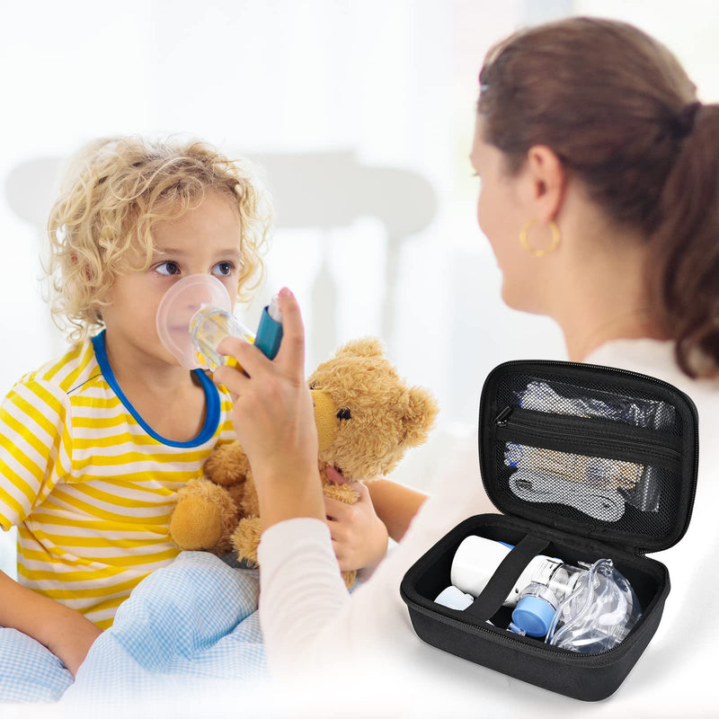 [Australia - AusPower] - ProCase Stethoscope Carrying Case Bundle with Portable Nebulizer Case 