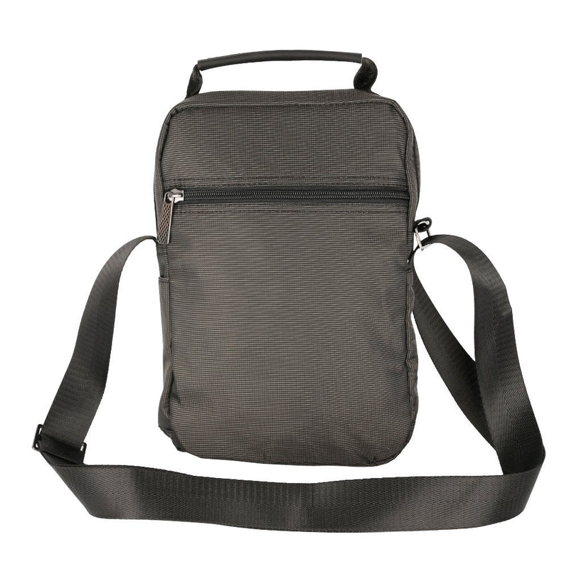 [Australia - AusPower] - Vertical Messenger Bag, Crossbody Bag, Shoulder Bag Work Satchel for iPad Tablet Kindle A-black 