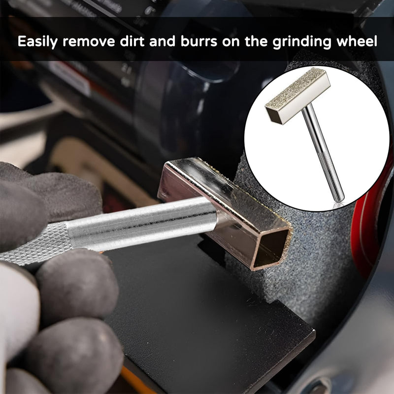 [Australia - AusPower] - 3-Piece Set Sanding Discs Dresser, Sharpening Stone Conditioner, Handmade, Non-Slip, 45.10 mm Grinding Head, Suitable for Dressing Stone, Sharpening Stone, Diamond Grinding Wheel 