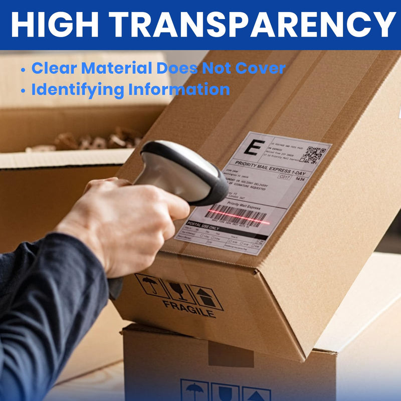 ADHES Packing Tape Shipping Tape Packaging Tape for Moving Boxes Heavy Duty Clear, 55M Per Roll 1.88 Inch Width,2.7Mil 1.88in x 60yd x 2.7mil 6