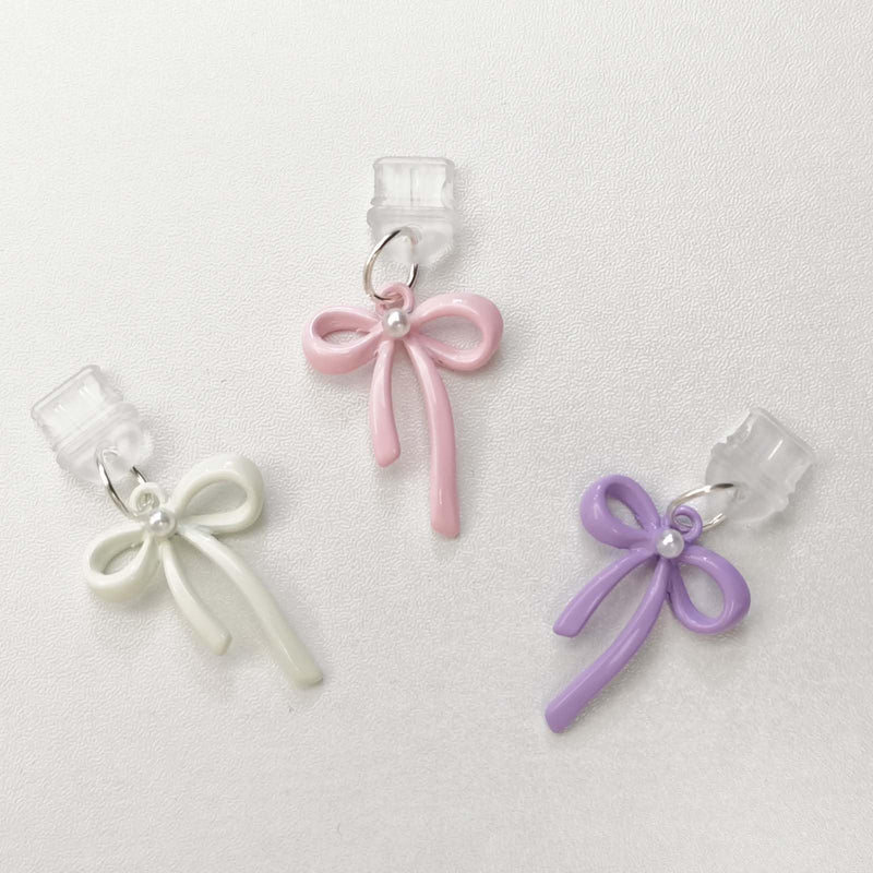 [Australia - AusPower] - 6 Pack Dust Plug Charm for EKO CORE 500,Bling Butterfly Anti Dust Plug Cover Charging Port Protector Cap with Cleaning Brush for EKO Core 500 Digital Stethoscope 