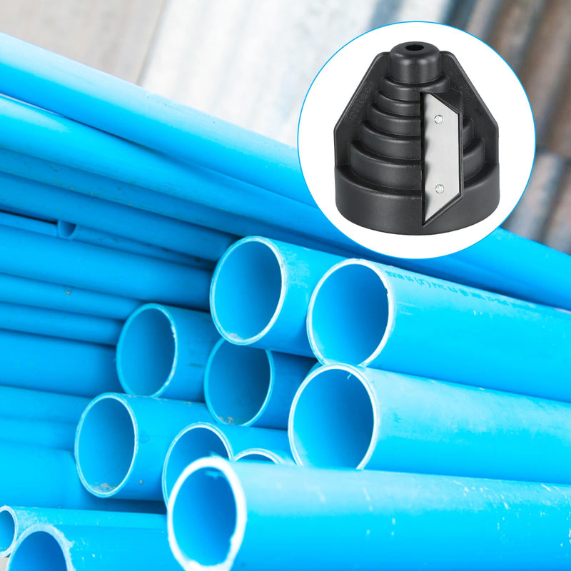 [Australia - AusPower] - Plastic Pipe Chamfer Tool, Pipe Deburring Tool for 20-63 mm Plastic Pipes, High Performance Pipe Cutter, PE Pipe Sharpener, for PVC, PP, PE Pipes 
