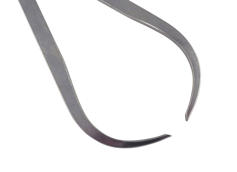 [Australia - AusPower] - 3 Piece Set Toolmaker's “Yankee” Rapid Adjust Quick Spring Nut Dividers, Inside ID & Outside OD Calipers, 0-8.5” / 215 mm Range, Brass Fulcrum and Fine Adjustment, Flat Leg, C7-8, C8-8, C9-8 