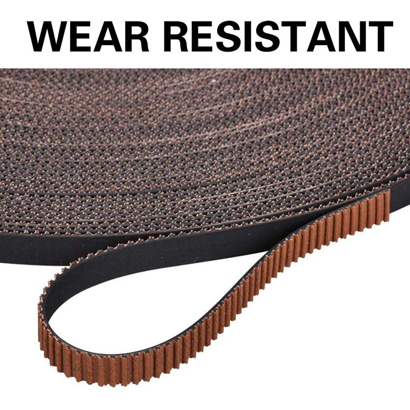 [Australia - AusPower] - 5M GT2 Timing Belt, Upgrade Non-Slip Version, Width 6mm, Fit for 3D Printer and Most Belt Driven Printers 5meter 6mm width 