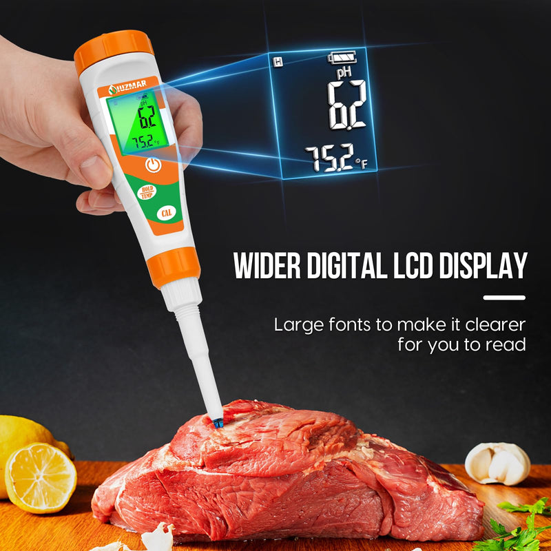 [Australia - AusPower] - Spear Sensor Food pH Kit and pH 7.00 and pH 4.00 Calibration Fluid 