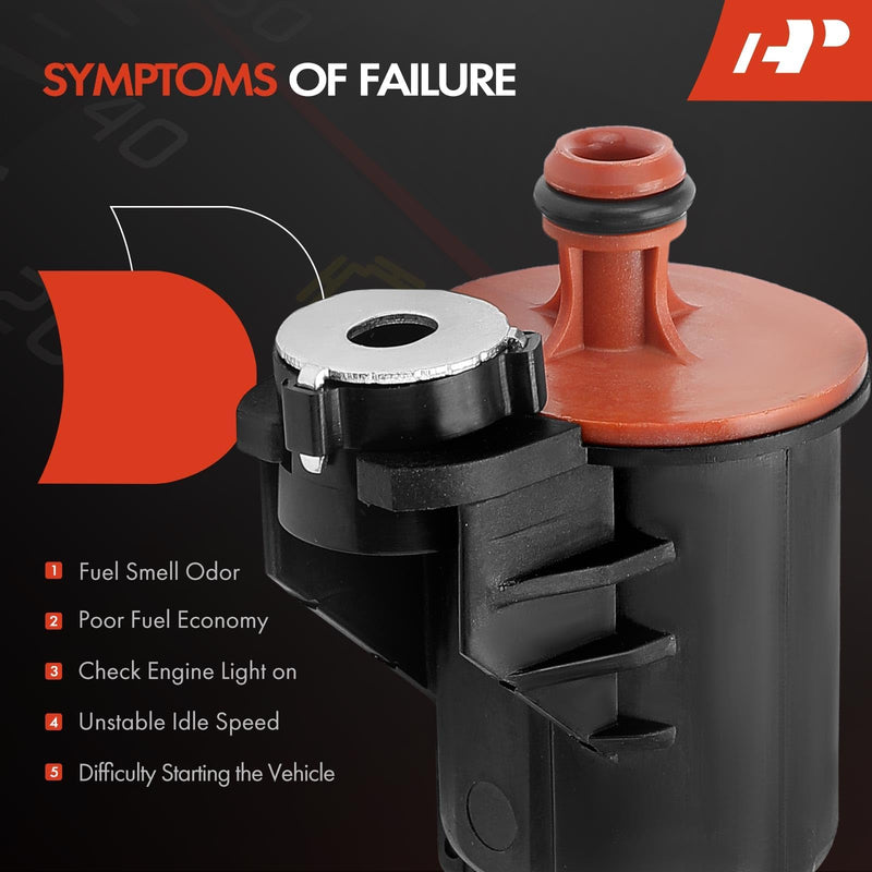 A-Premium Vapor Canister Purge Solenoid Valve Compatible with Chevrolet Silverado, Cruze, Traverse, Tahoe, Camaro, Colorado, Suburban, Express & GMC Sierra, Acadia, Yukon & Buick Enclave & Cadillac