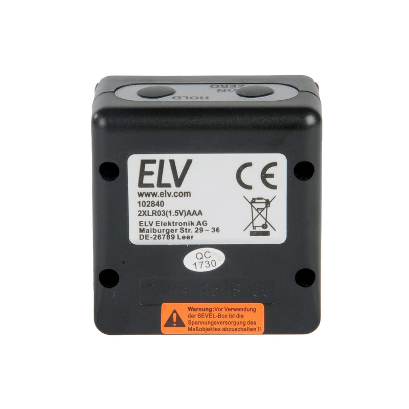 [Australia - AusPower] - ELV Bevel Box Pro 360° Tilt Sensor Digital Spirit Level 