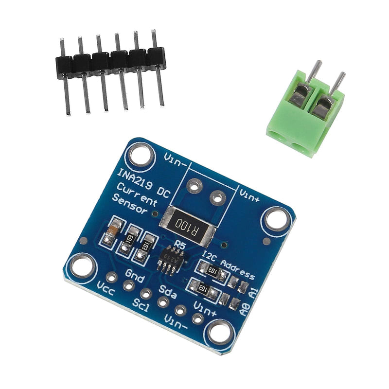 [Australia - AusPower] - 4Pcs INA219 I2C Bi-Directional DC Current Power Supply Sensor Breakout Board Module I2C IIC Interface 